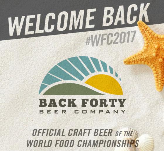 Back Forty Beer Pouring Back into WFC