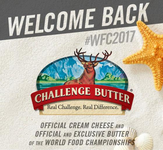 Challenge Butter and Cream Cheese Return As Official Ingredients of the 2017 World Food Championships