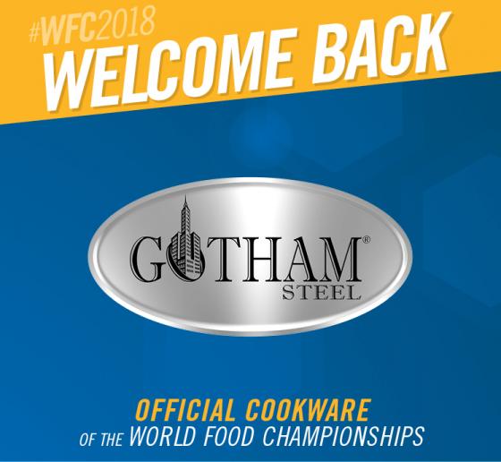 Gotham Steel Returns to WFC as Official Cookware Partner