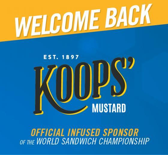 Returning Sandwich Sponsor Koops’ Up With The World Food Championships In Dallas