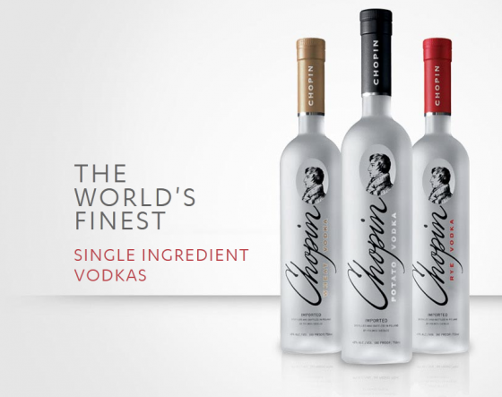 Chopin Vodka Becomes First Official Spirit Sponsor of World Food Championships